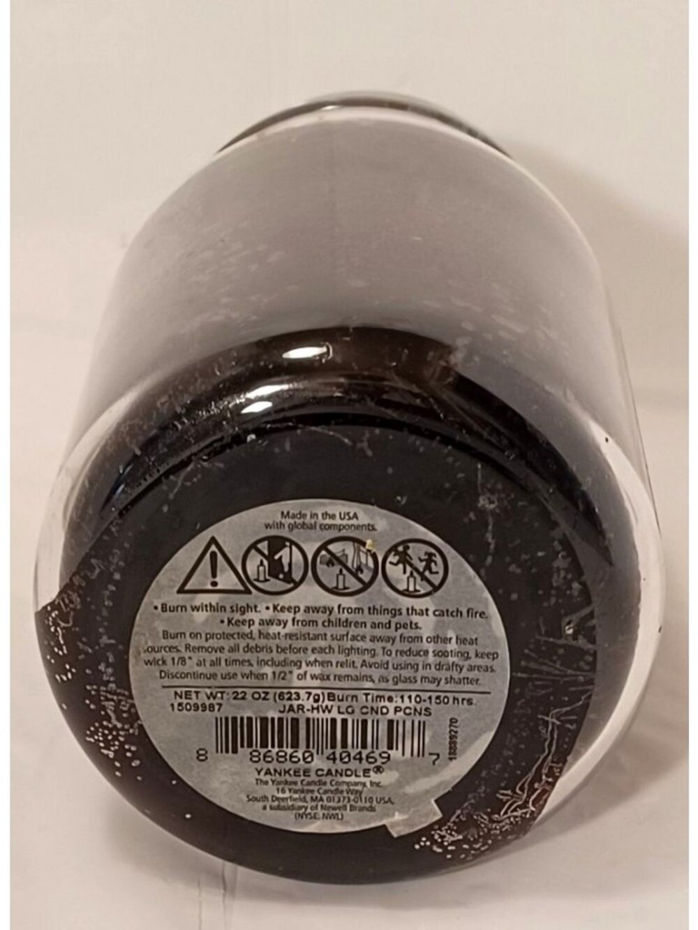 Yankee Candle Candied Pecans Scented Large Jar Candle 22 oz RETIRED Scent NOS - Picture 6 of 10